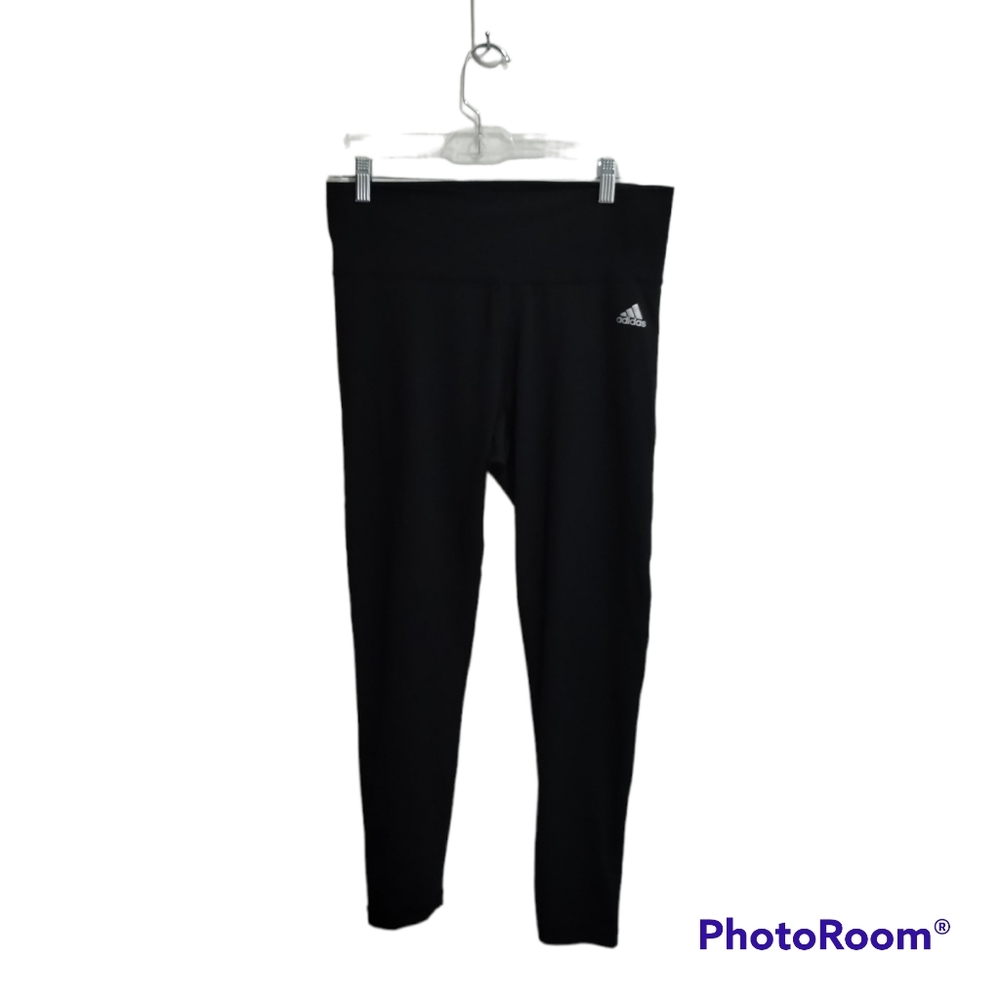 Adidas Women's Black High Rise Climalite Leggings